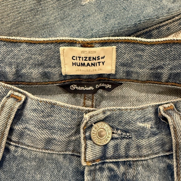 Citizens Of Humanity Daphne Light Blue Denim - Picture 1 of 5